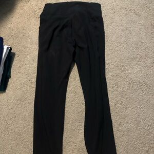 Fabletics Black Leggings Comfortable Stretchy Fabric